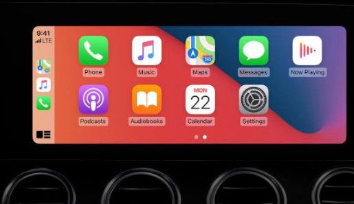 银州apple维修网点分享如何将iPhone连接到CarPlay 